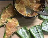 【食費を抑えたい】ピーマン鶏胸えのき詰め作り方3写真