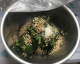 【食費を抑えたい】白ごまほうれん草作り方2写真