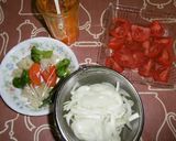野菜たっぷりミネストローネ作り方1写真