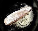 鯛のムニエル うにクリームソース作り方5写真