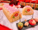 ひな祭りに✨生クリームと苺ムースのケーキ作り方14写真