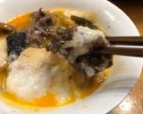 ☆すき焼きにとろろ芋♪作り方3写真