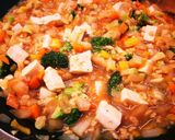 ソイミートの野菜たっぷり麻婆豆腐作り方9写真