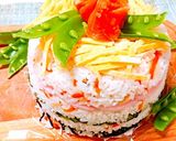 チラシ寿司ケーキ飾り作り方11写真