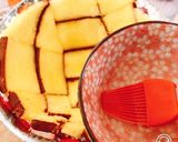 フルーツドームレアチーズのズコットケーキ作り方16写真