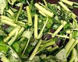 中華料理店風青菜炒め♪空芯菜炒め作り方2写真