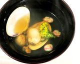 ハマグリのお吸い物 お雛様作り方4写真