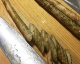 ごぼうと生姜の甘辛焼き作り方1写真