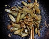 ごぼうと生姜の甘辛焼き作り方7写真