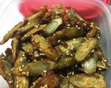 ごぼうと生姜の甘辛焼き作り方9写真