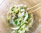 白菜とツナのレンチン作り方5写真