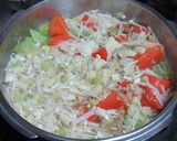 野菜カレー、キャベツとタマネギが決め手作り方3写真
