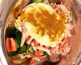 カレー風味♪マカロニツナサラダ作り方4写真