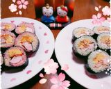♡雛祭りに♪可愛い簡単巻き寿司♡作り方4写真