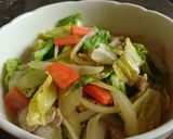 野菜たっぷりの味噌ラーメン作り方6写真