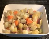 蒸し野菜のホワイトソースがけ作り方2写真