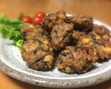 和風仕立て♡ひじき入り揚げハンバーグ作り方7写真