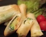 綺麗になれちゃう『エビ＆アボカド春巻き』作り方3写真