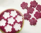 型抜き紅芯大根の甘酢漬け♡お弁当に作り方3写真