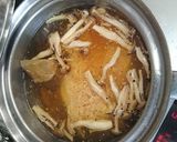 あたただしで鶏ハム～バジルソース添え～作り方3写真
