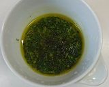 あたただしで鶏ハム～バジルソース添え～作り方5写真