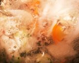 365スープ⑨むちむち鶏団子のお味噌汁作り方4写真