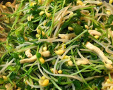 豆苗、油揚げのオイスターソース炒め作り方6写真