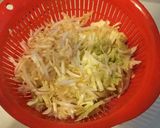 ♡レンジで簡単☆お好み焼き風おやき♡作り方1写真