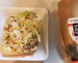 ♡レンジで簡単☆お好み焼き風おやき♡作り方16写真