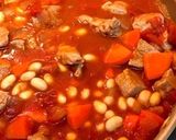 豚肩肉と大豆のトマト煮込み作り方7写真