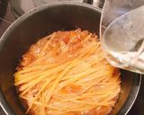サバ缶玉ねぎパスタ★健康効果-1.5kg作り方7写真