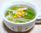 ❀不思議ちゃんno早や旨ちぎりスープ作り方4写真