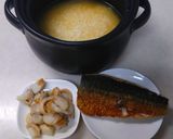 塩サバとホタテの炊き込みご飯作り方7写真