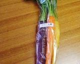 香り豊かな人参葉と人参の白和え♪～♪作り方1写真
