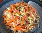 野菜たっぷり焼きビーフン作り方9写真