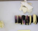 なすと大根の煮物作り方1写真