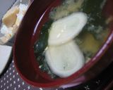 【減塩対策】お味噌汁に新生姜の香りを作り方4写真