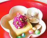 ひな祭り＊だし巻き玉子のおろしあんかけ作り方8写真
