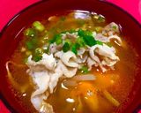 あの食べ放題のカルビスープ風中華スープ作り方3写真