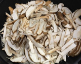 白菜と油揚げと茸の煮干し風味の煮物作り方4写真