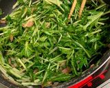 水菜消費☆水菜とベーコンのオイスター炒め作り方11写真
