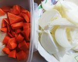 おふくろの味~サツマイモの彩り肉じゃが~作り方2写真