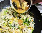 レオパレスで作る　イワシの味噌チャーハン作り方4写真