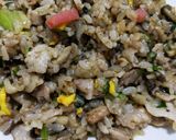 レオパレスで作る　イワシの味噌チャーハン作り方6写真