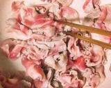 味噌醤油鍋(もつ鍋風)作り方1写真