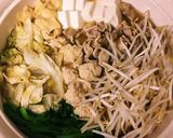 味噌醤油鍋(もつ鍋風)作り方3写真