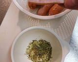 ハーブmix・ガーリックウインナー焼き作り方1写真