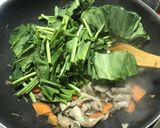 ほうれん草と豚バラのオイスターソース炒め作り方4写真