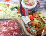 レモン香るスィートチリ焼きそば作り方1写真