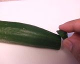 二刀流（笑）簡単！きゅうりの飾り切り!!作り方1写真